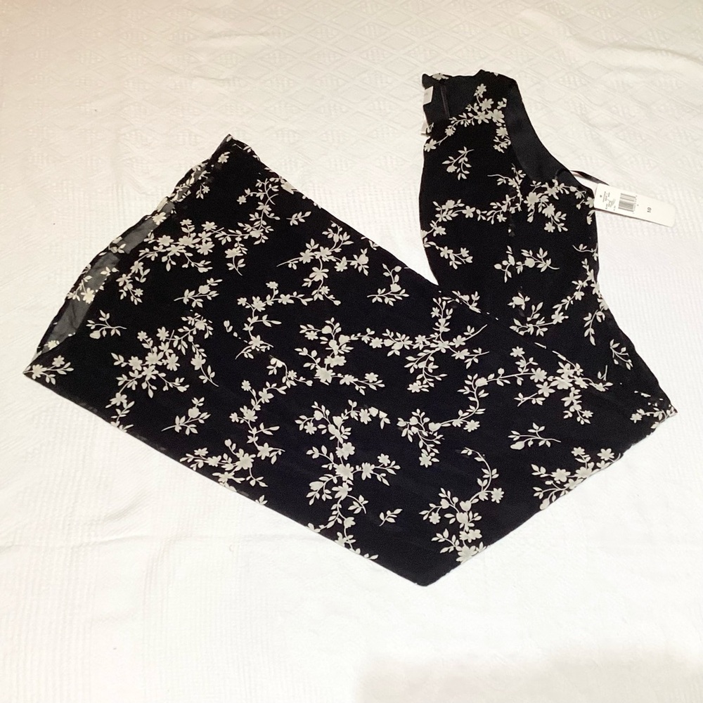 NWT Jones New York Dress Size 10 Sleeveless Long Length Dress Brand New!